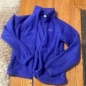 Columbia Purple Fleece Jacket